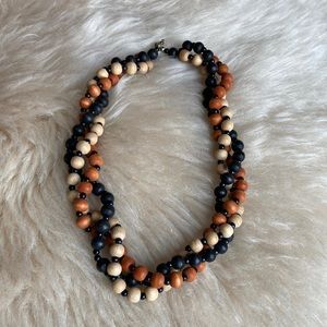 Wooden Beaded Necklace